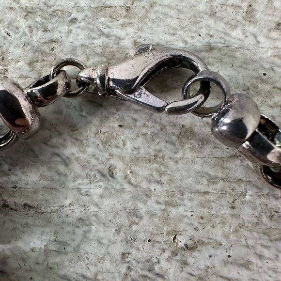 Vintage Milor Italy 925 Chain Link Bracelet - Picture 3 of 6